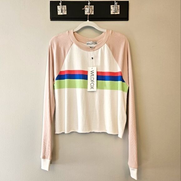 Wildfox Cropped Sweatshirt - Picture 1 of 7